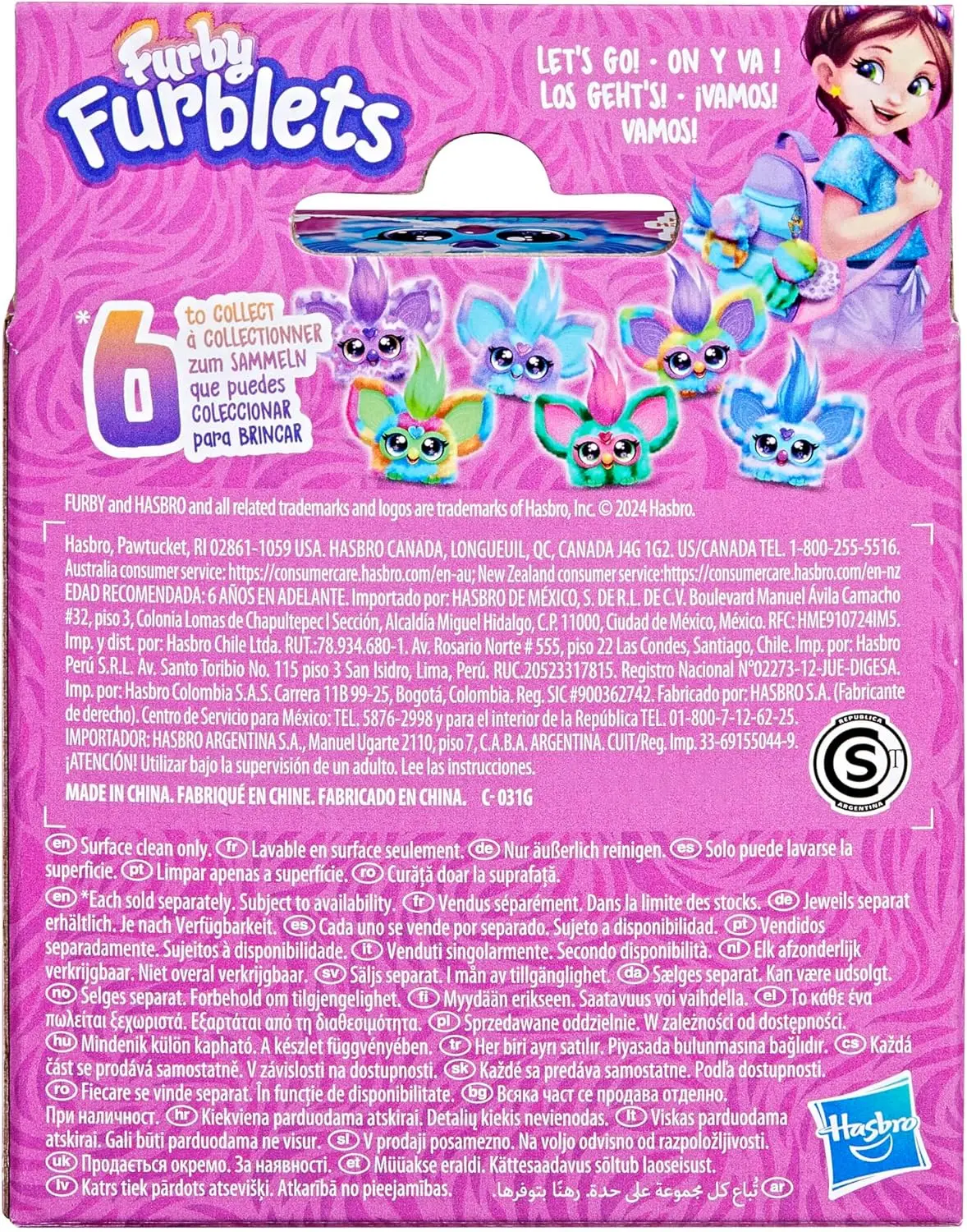 Милые электронные интерактивные мини-игрушки furby furblets - Фотография_6