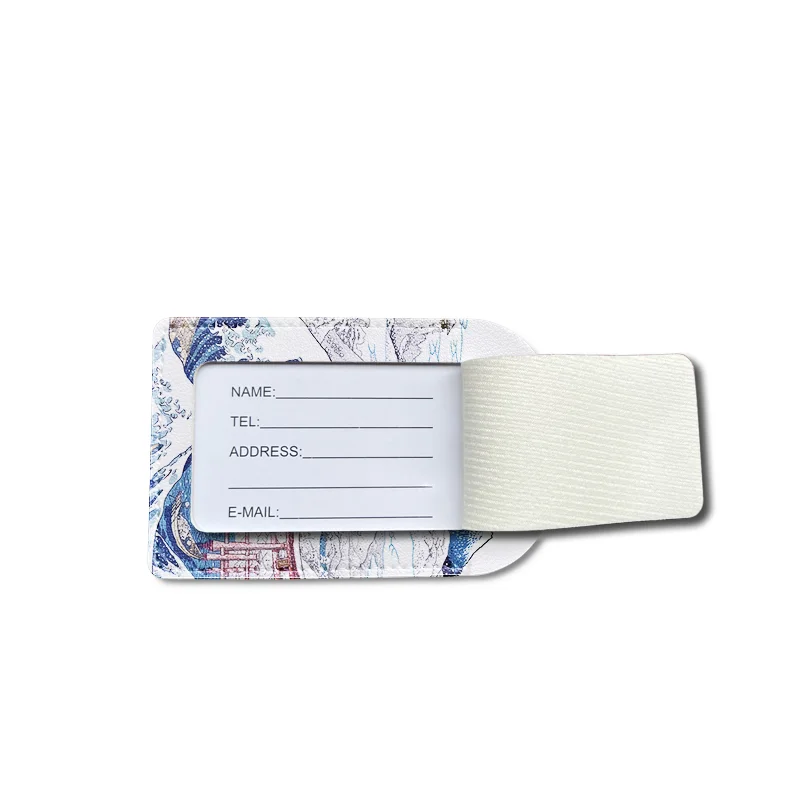 Багажные бирки с чехлом для конфиденциальности - Фотография_3