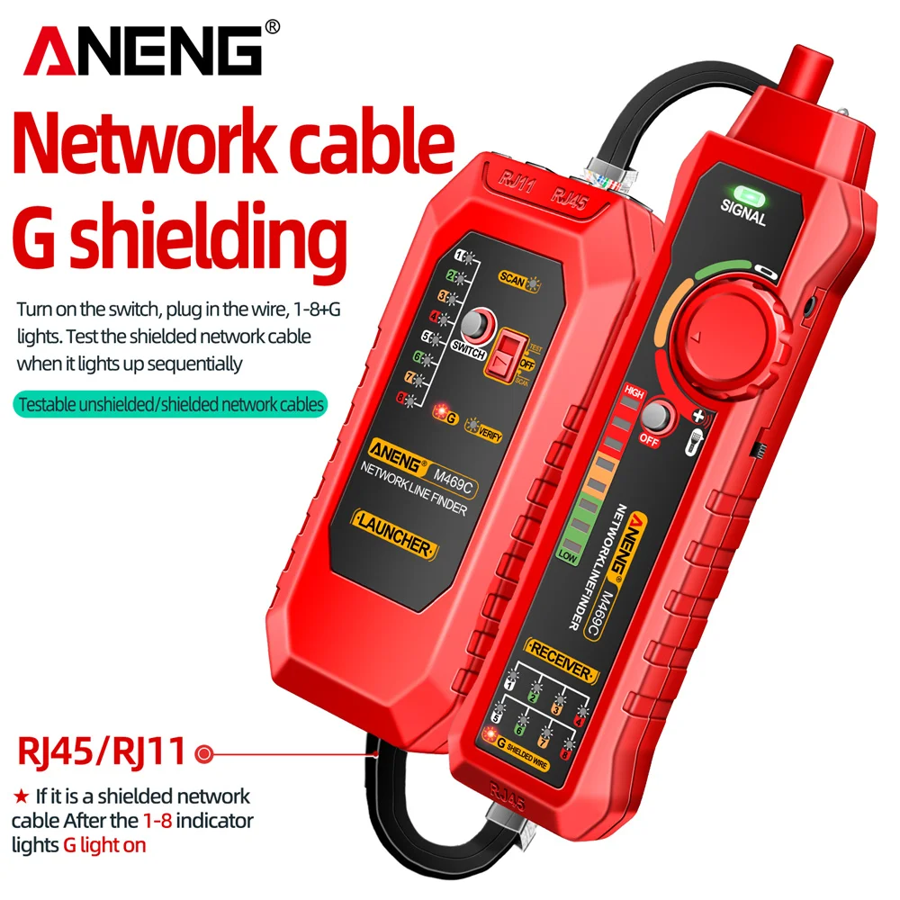 Aneng m469c умный сетевой анализатор