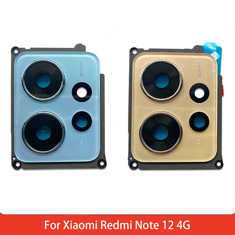 Стеклянный объектив задней камеры для xiaomi redmi note 12 4g