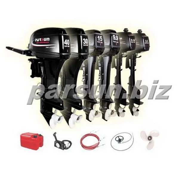 40hp 2-тактный подвесной двигатель/управление