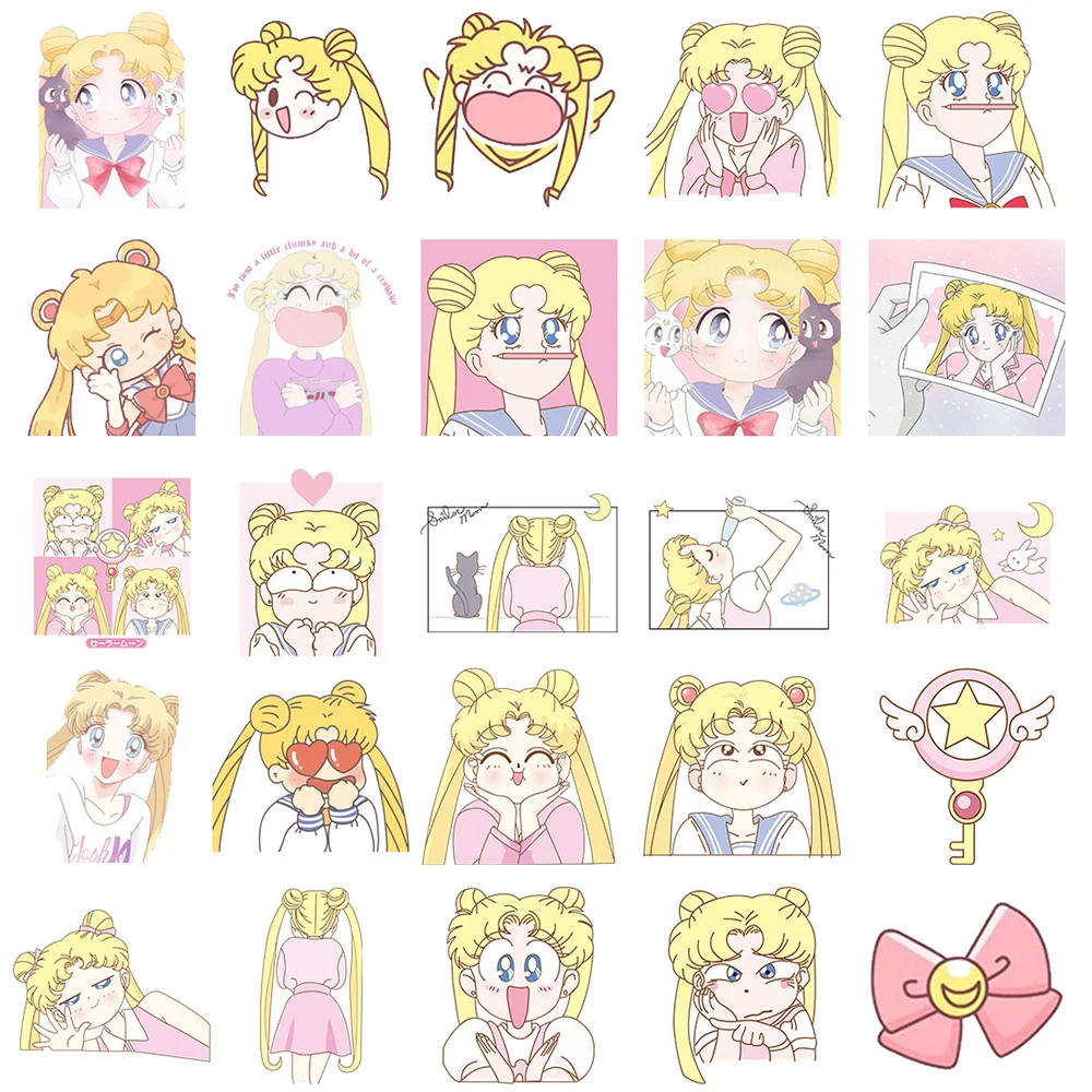 Кавайные аниме сейлор мун девушка - Фотография_3