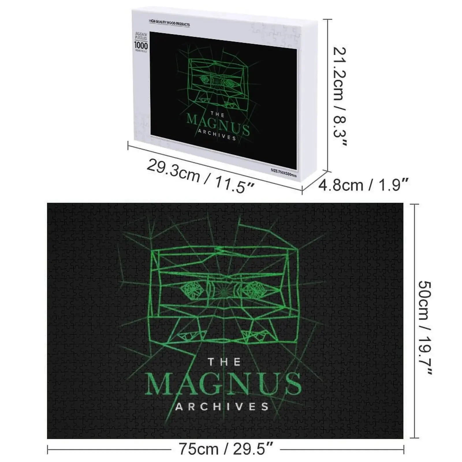 Рубашка magnus archives головоломка - Фотография_6