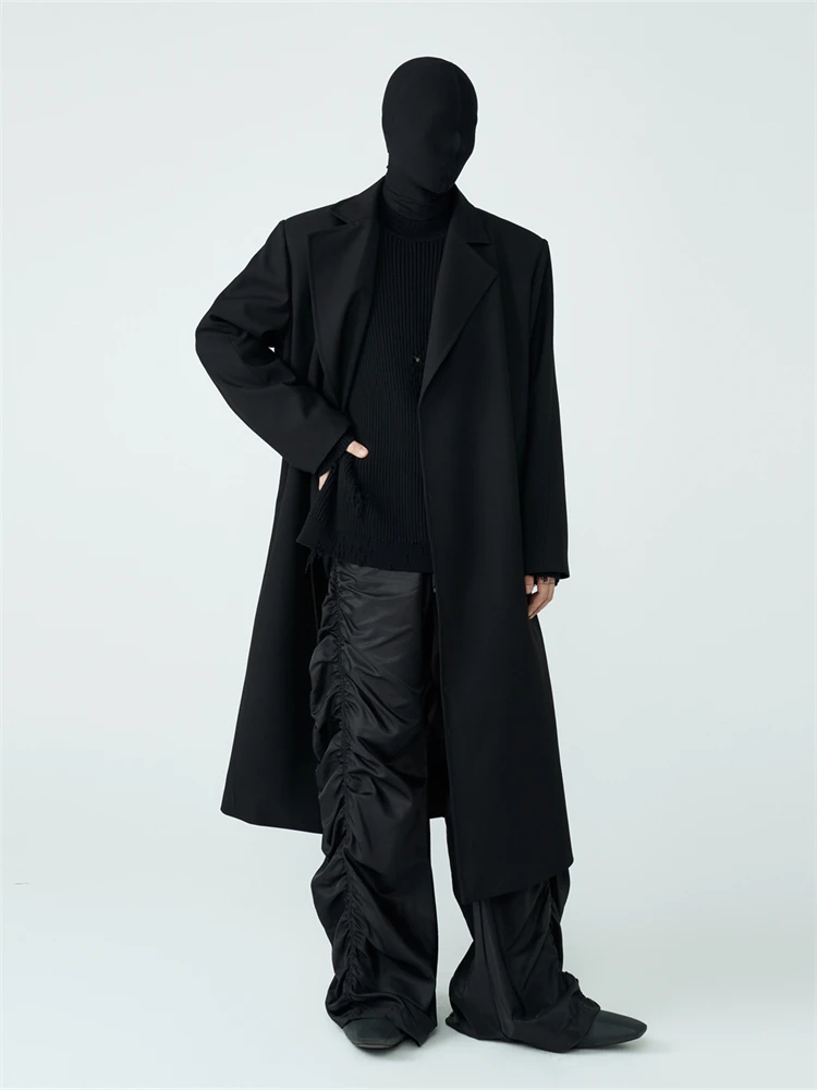 Длинные шерстяные плащи high street - Фотография_3