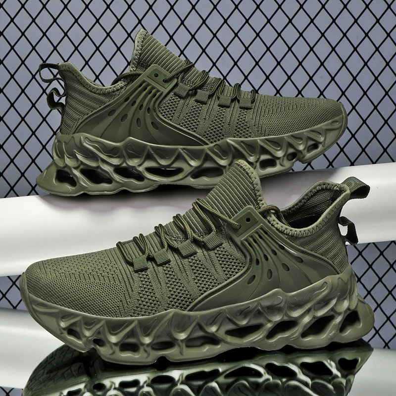 Rzl кроссовки мужские flyknit дышащие - Фотография_4