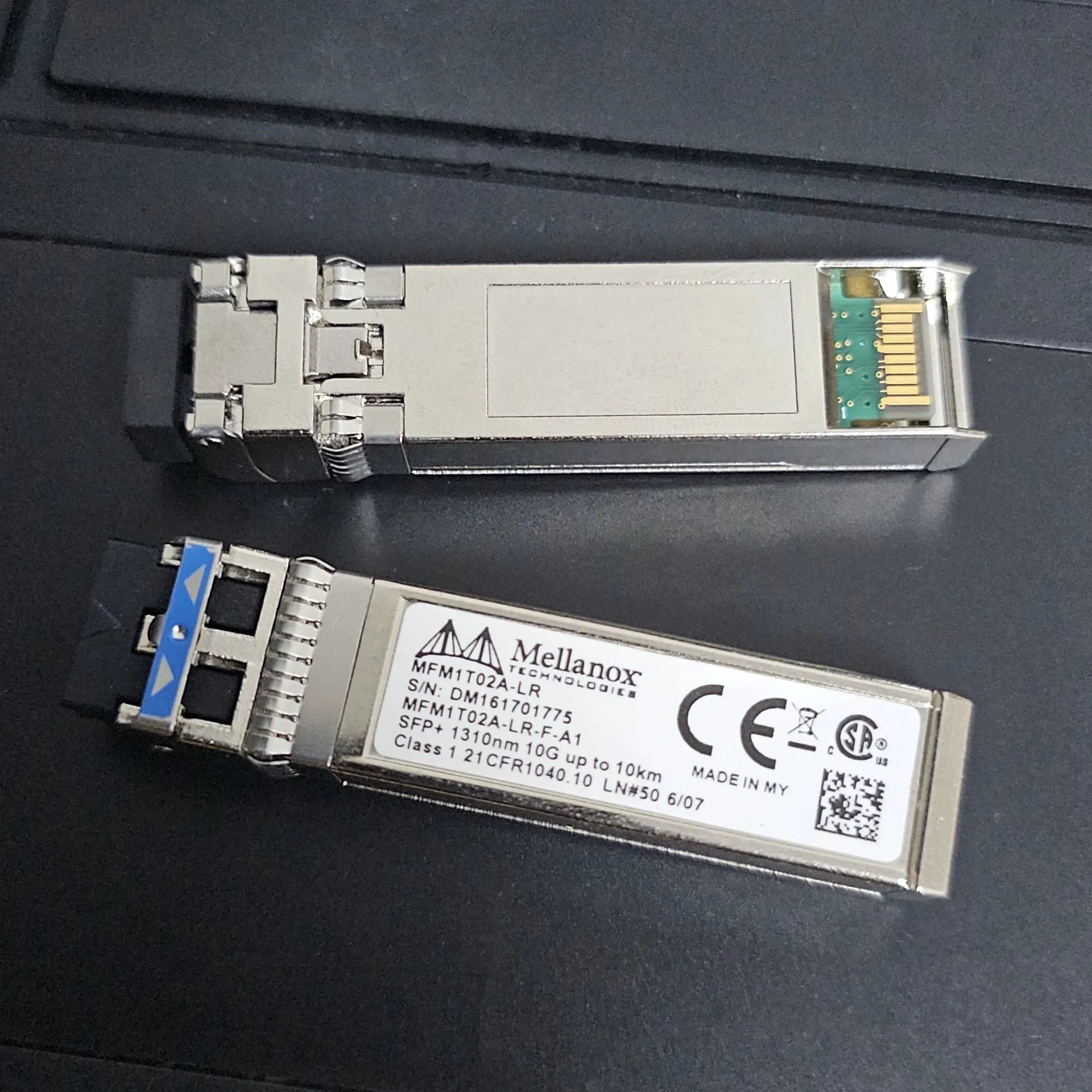 Mellanox sfp 10g lr mfm1t02a-lr