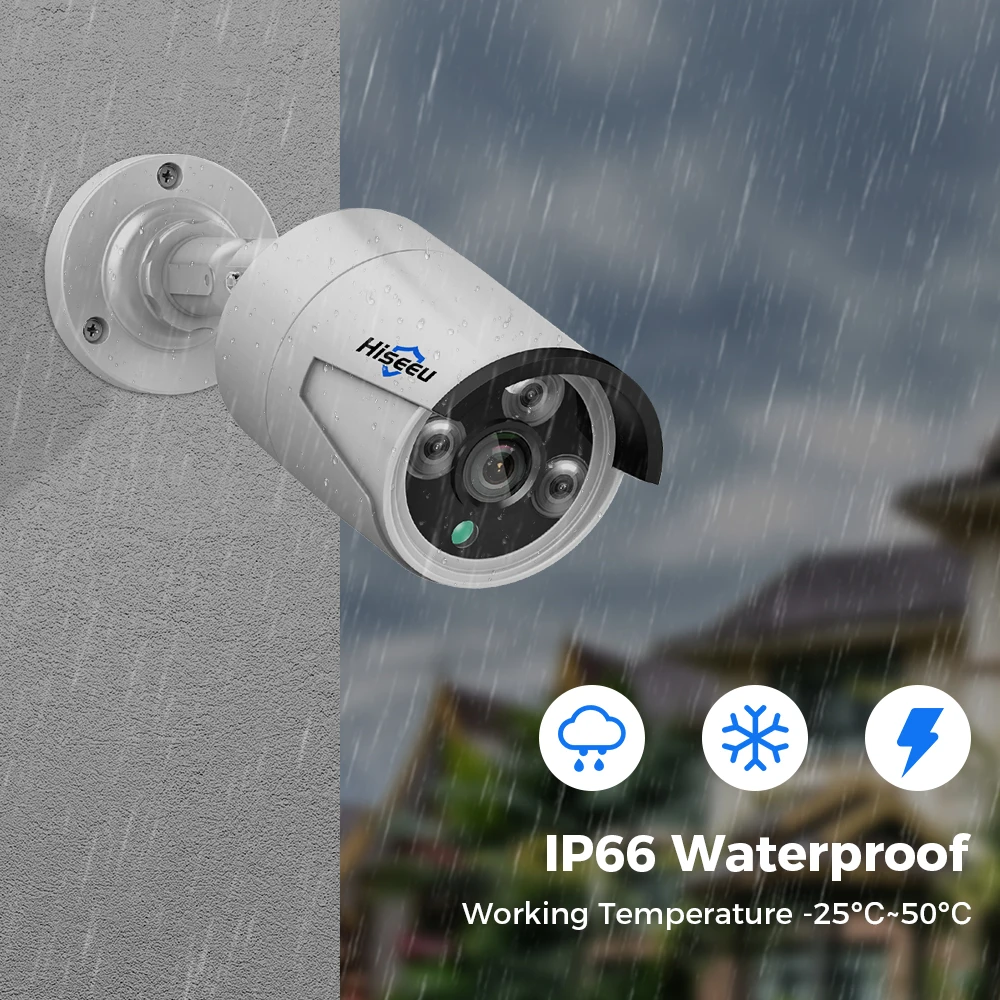 Ip 5mp 4mp poe водонепроницаемый