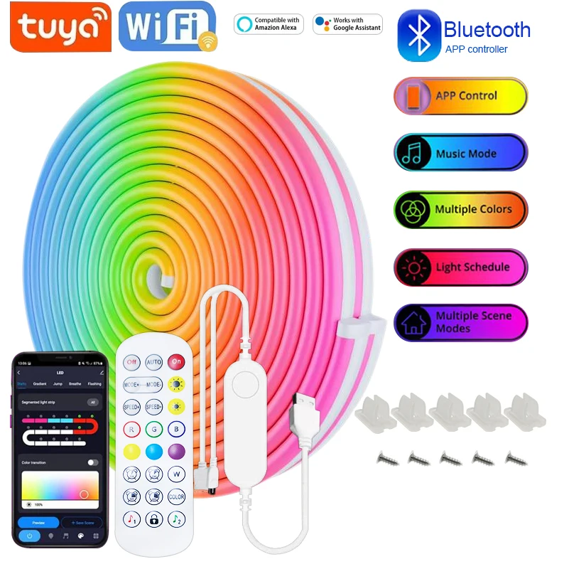 Usb rgb неоновая светодиодная лента