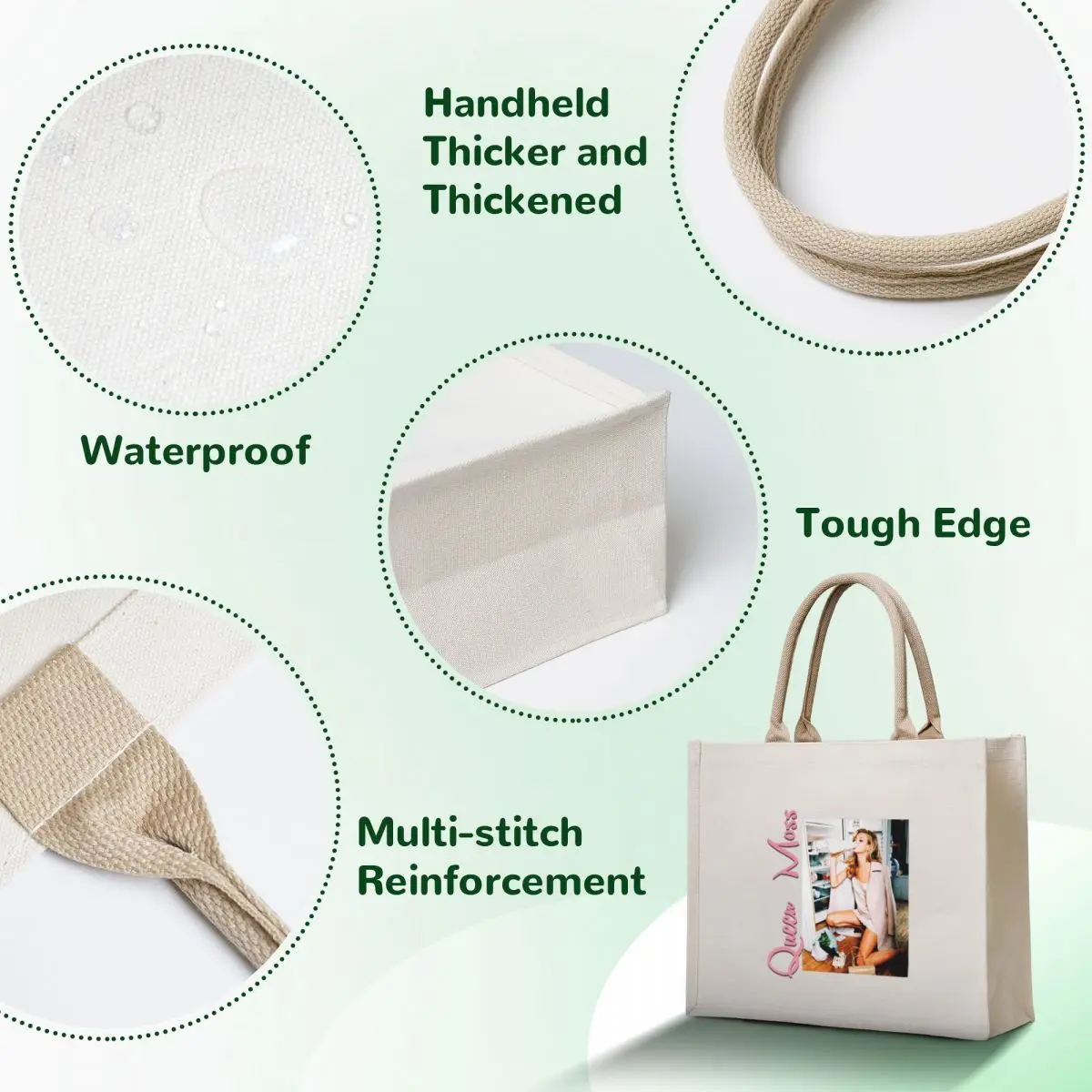 Большая сумка queen moss shopper - Фотография_4
