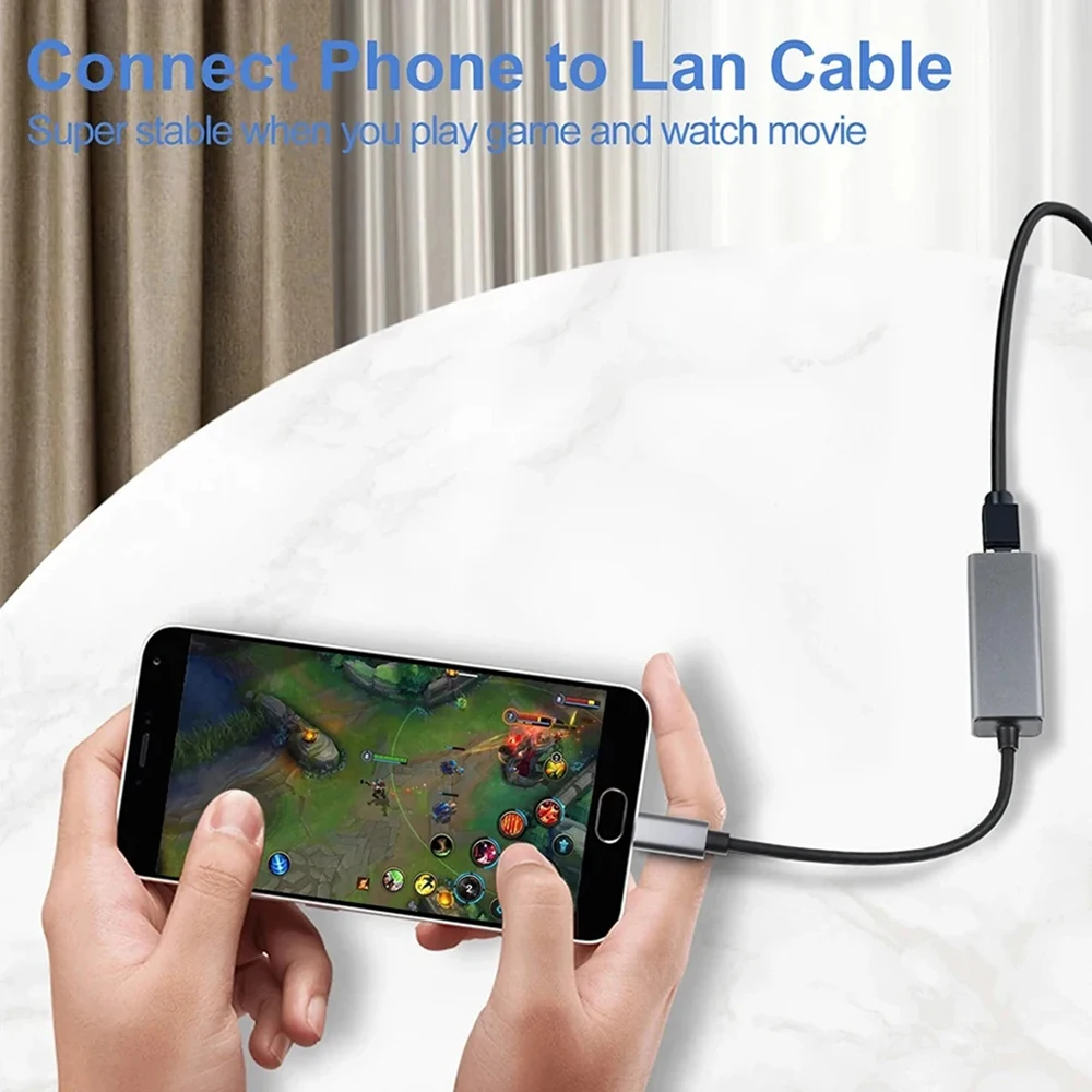 Usb 3.0 проводной usb typec к rj45 - Фотография_5