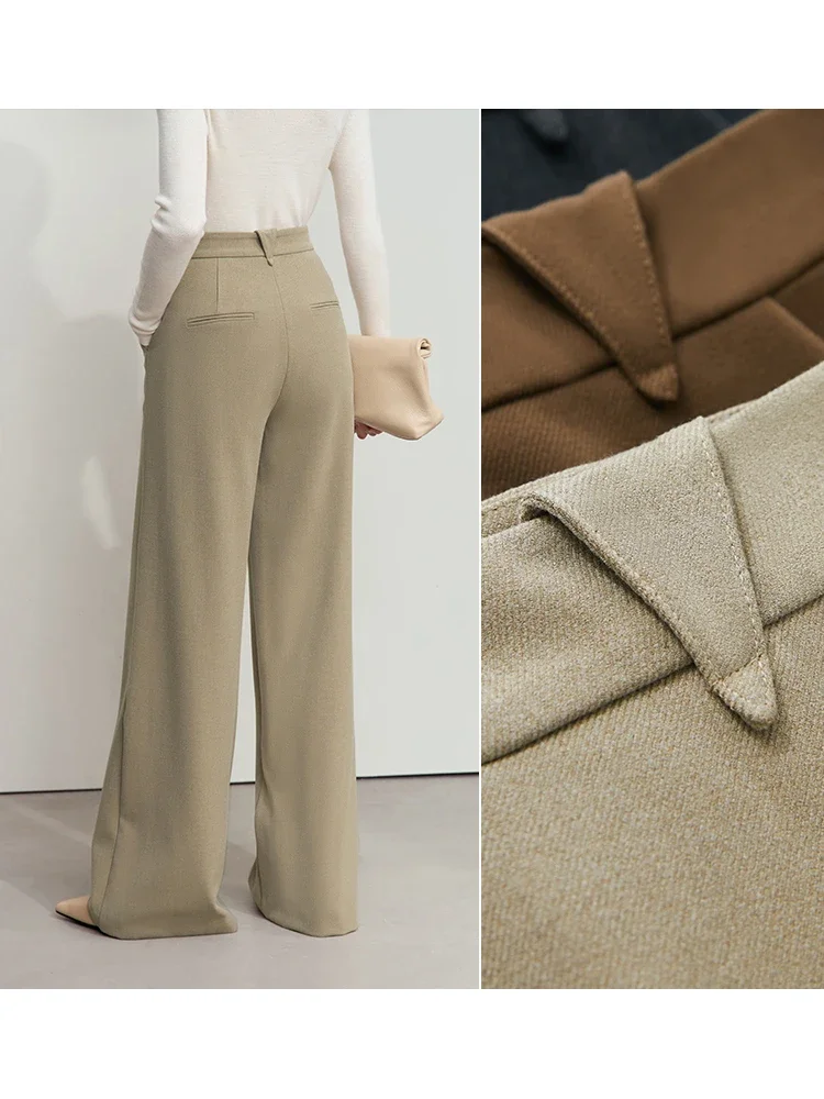 Amii минималистичные зимние брюки 2024 - Фотография_4