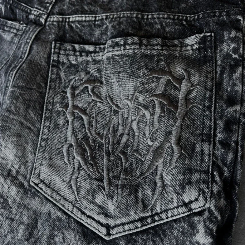 Y2k phantom jeans high street spider - Фотография_2