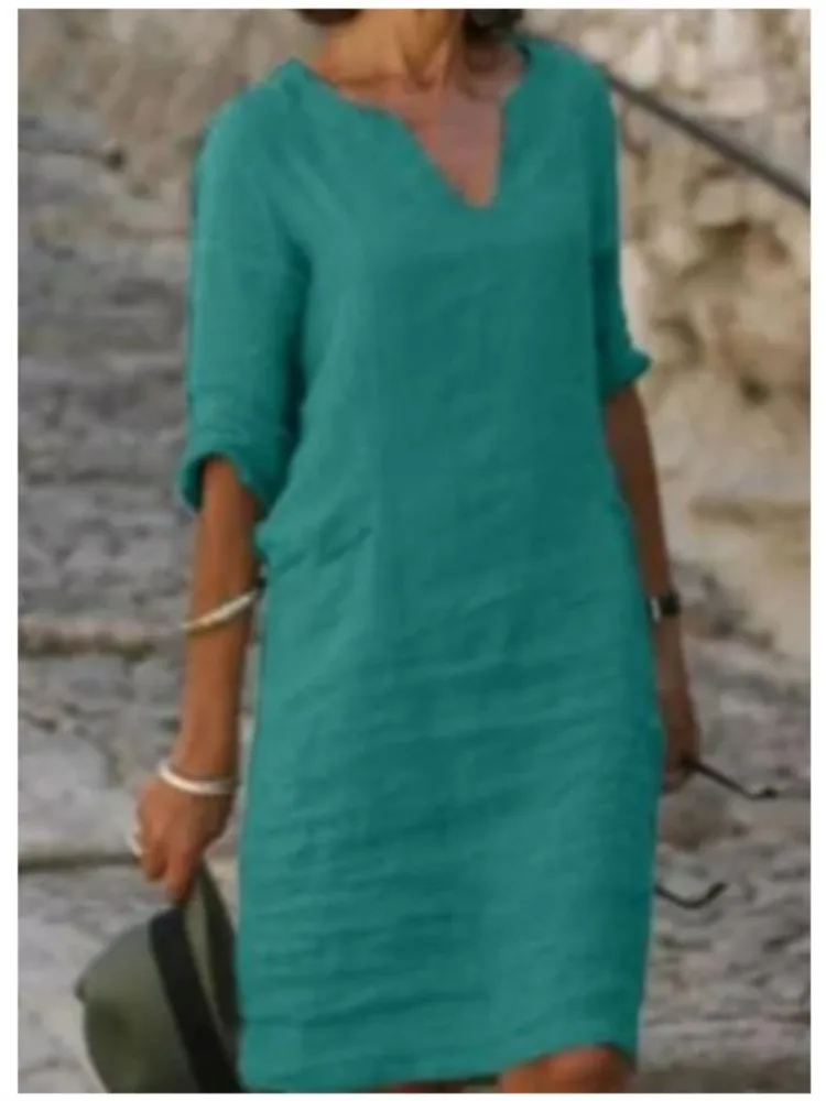 Хлопковое платье - Фотография_4