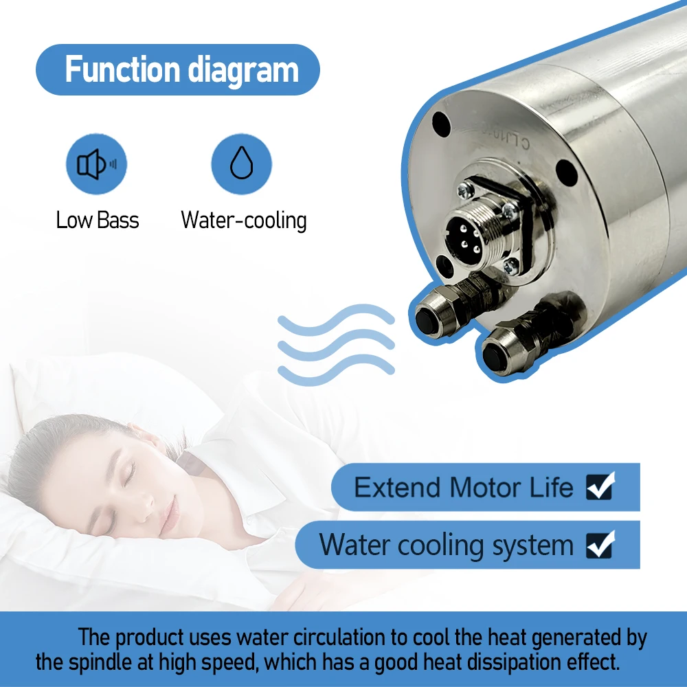 Двигатель шпинделя с чпу 220 в er11 1 - Фотография_5