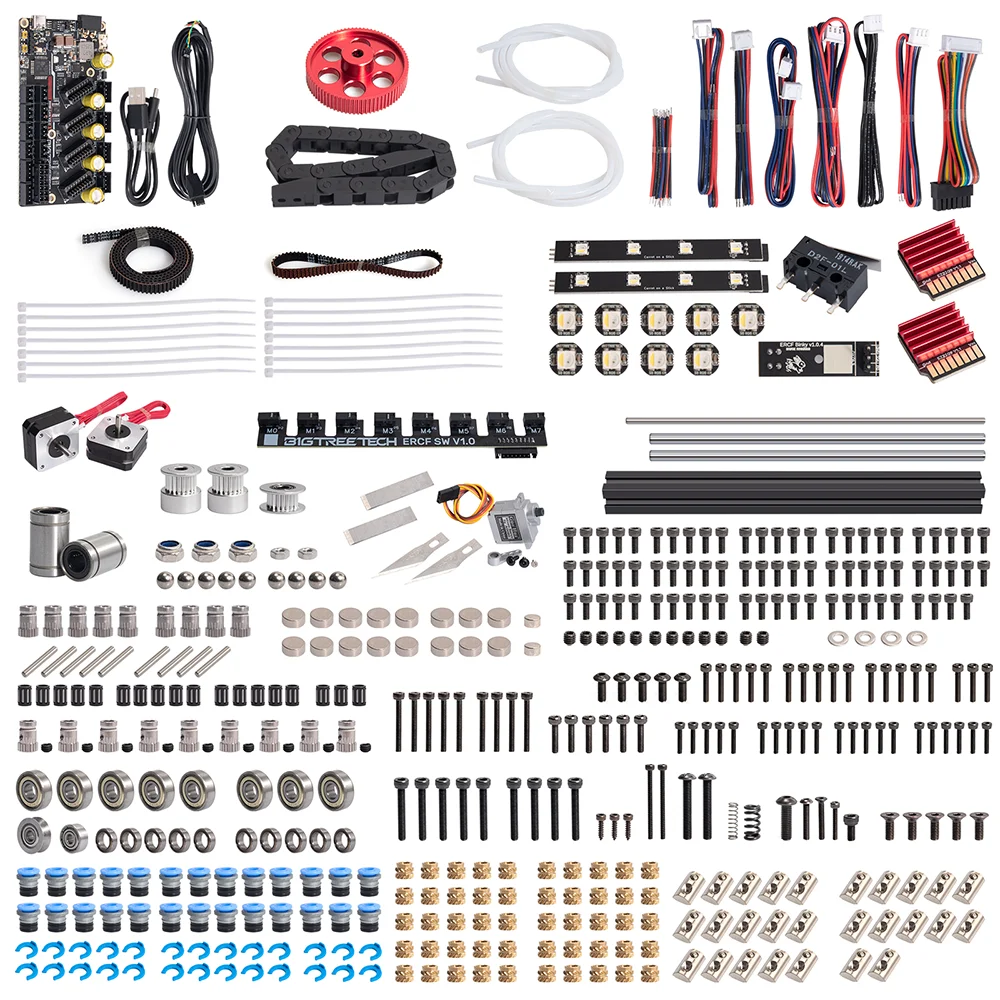 Многоцветные 8-цветные комплекты bigtreetech ercf v2 - Фотография_2
