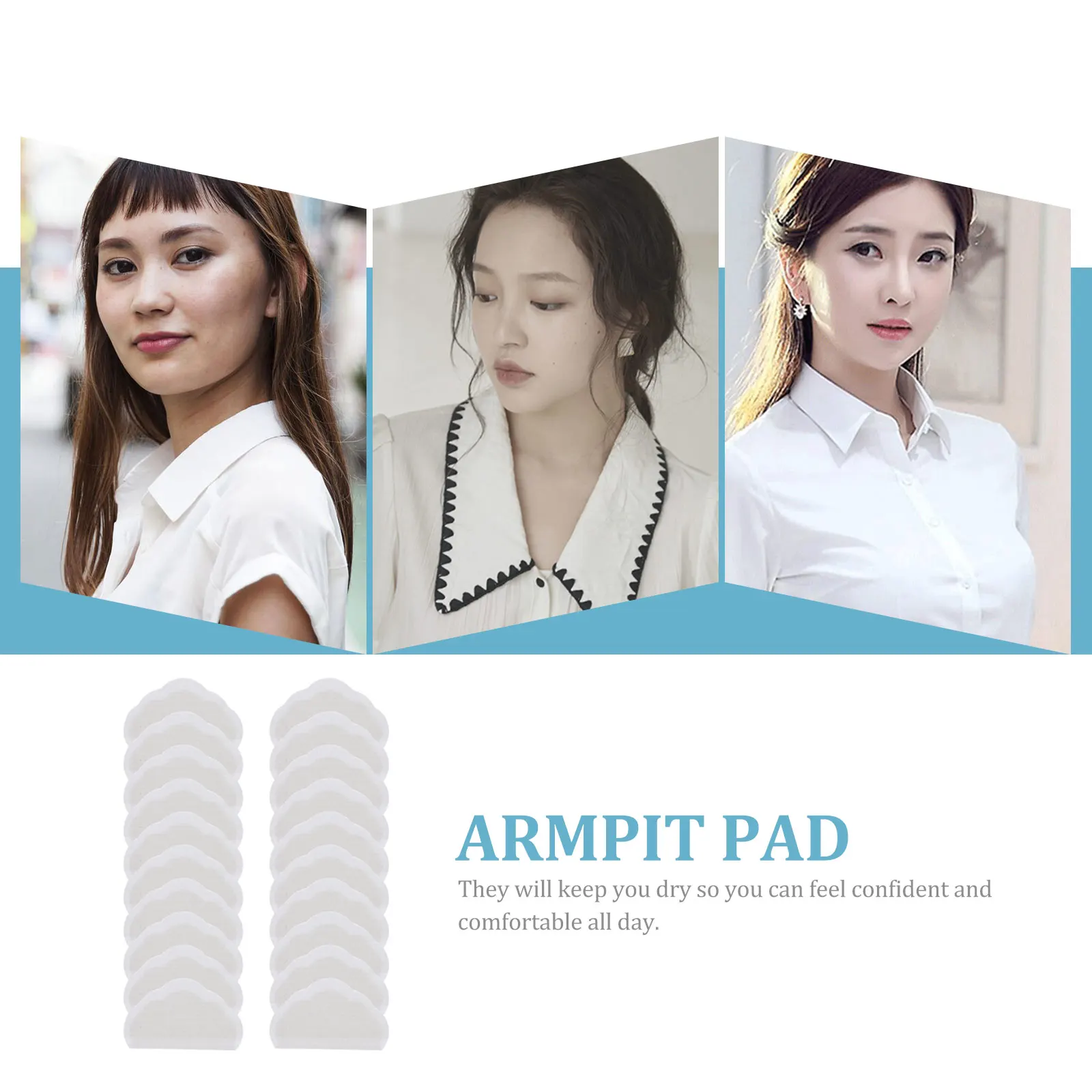 Впитывающие пот наклейки для женщин - Фотография_5