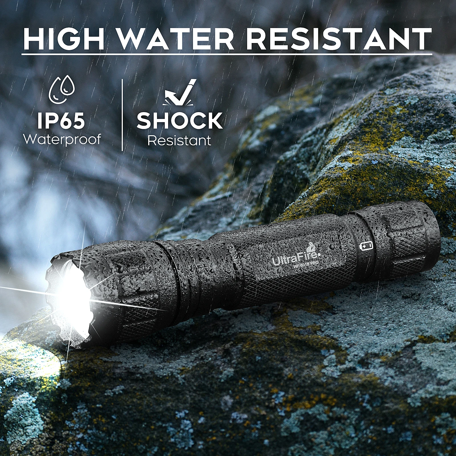 Ultrafire wf-501b pro военный тактический - Фотография_4