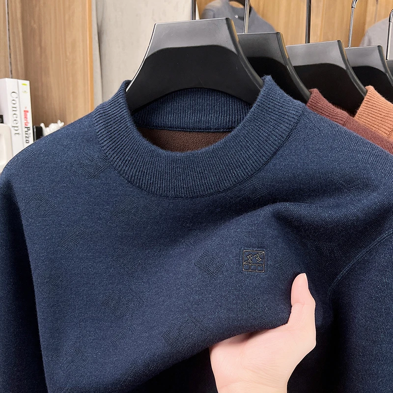 Высококачественный мужской трикотаж с длинными рукавами - Фотография_4