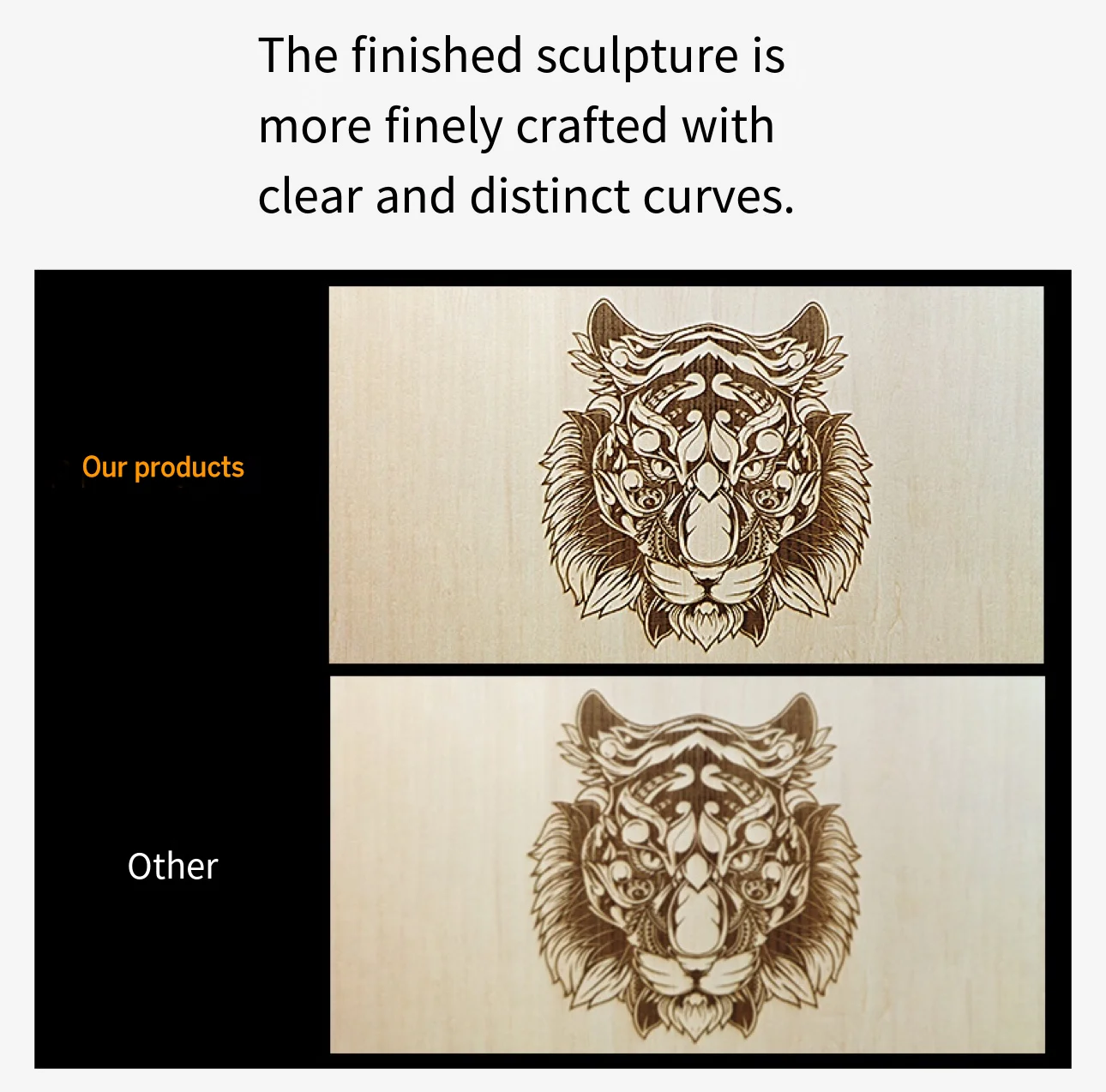 Портативный лазерный гравер для древесной бумаги большой рабочей площади - Фотография_3