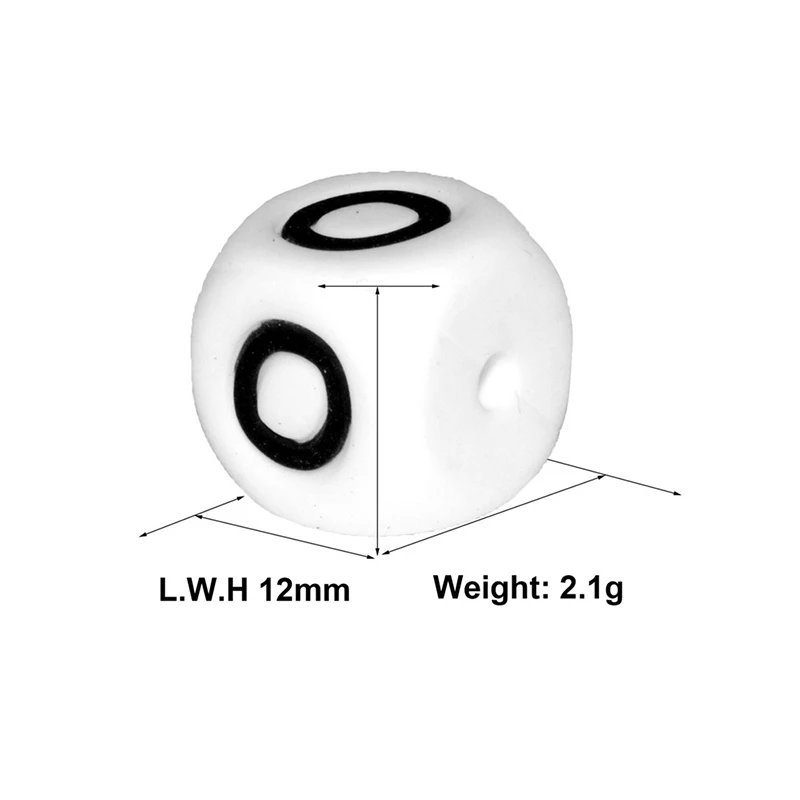 Силиконовые бусины с буквами - Фотография_2