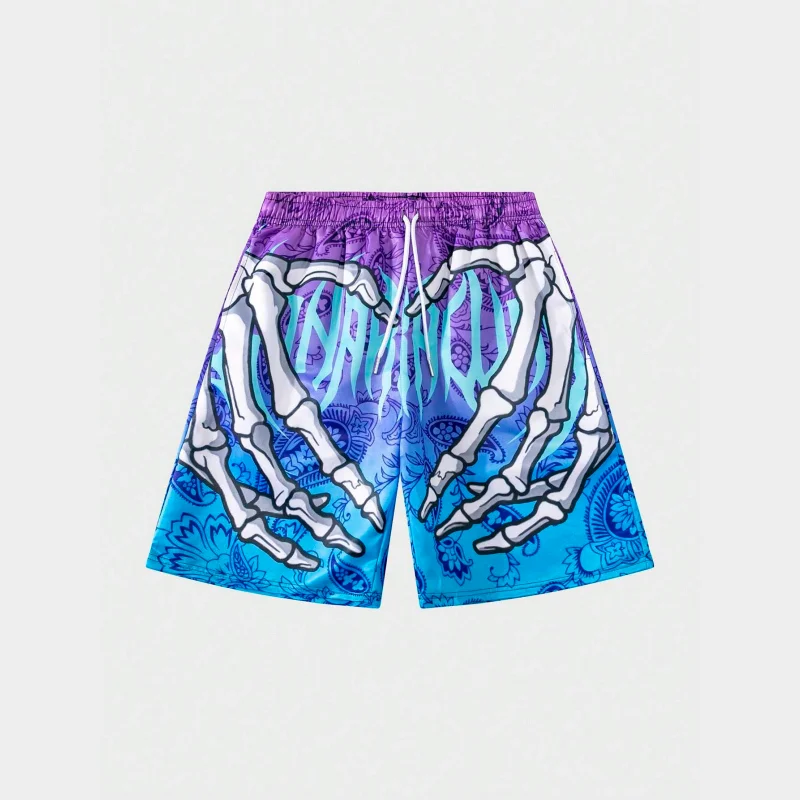 Trend skeleton hand graphic beach - Фотография_4