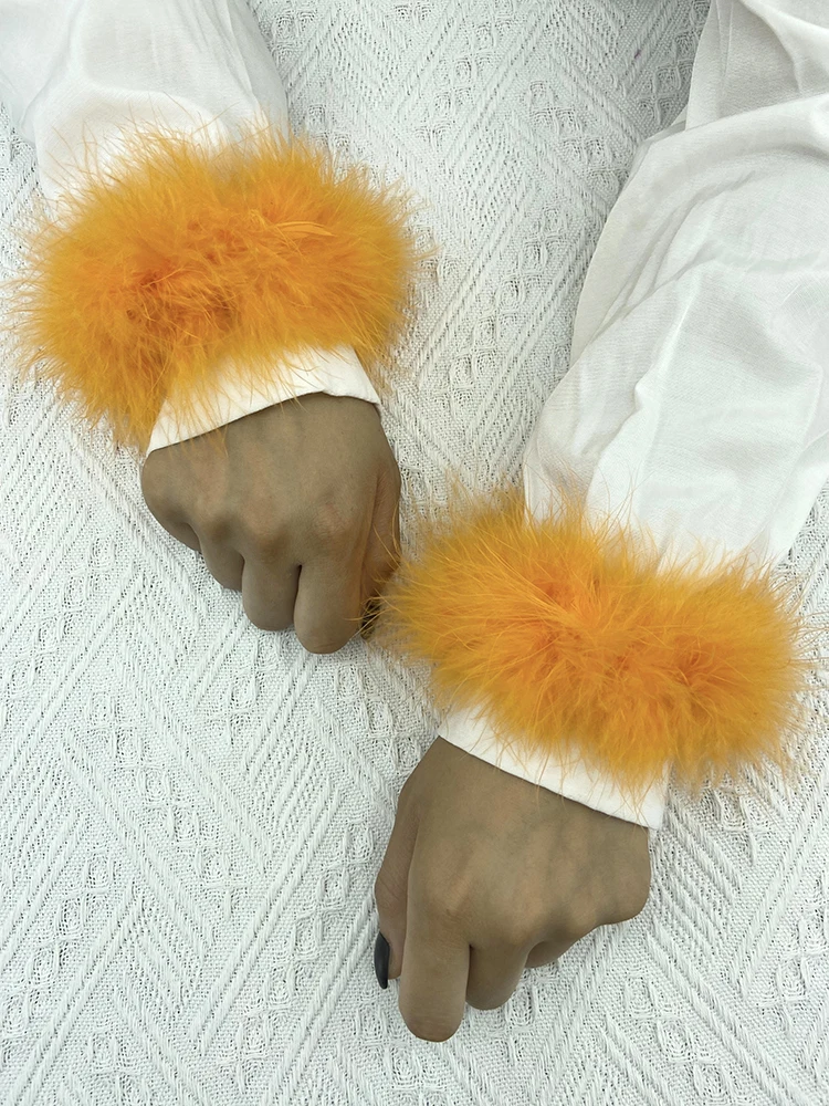 Кольца страусиные манжеты - Фотография_5