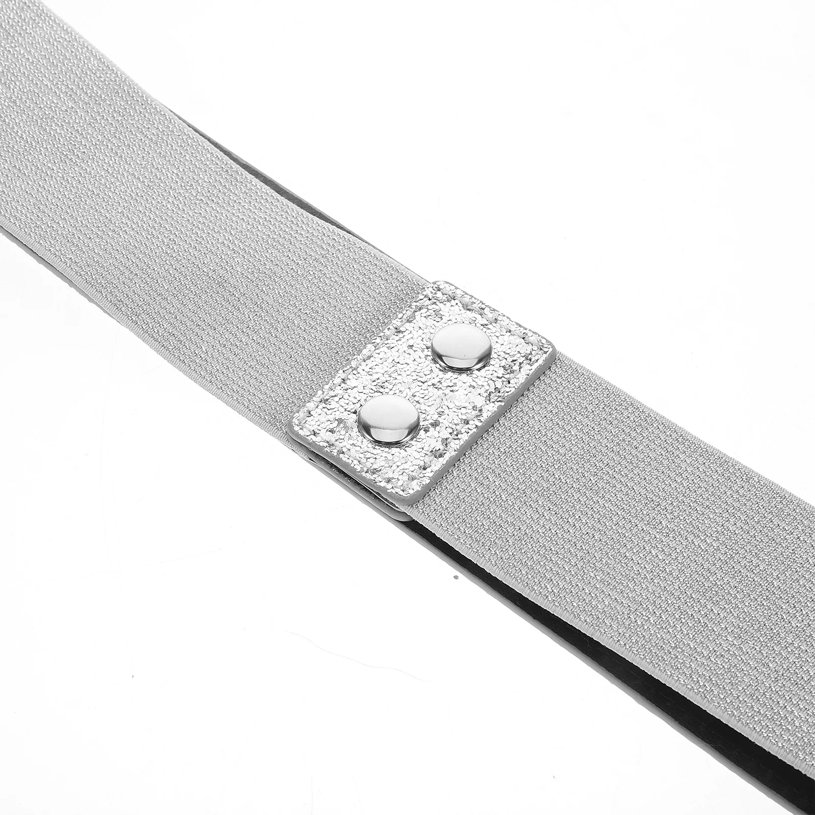 Широкий блестящий пояс с блестками - Фотография_4