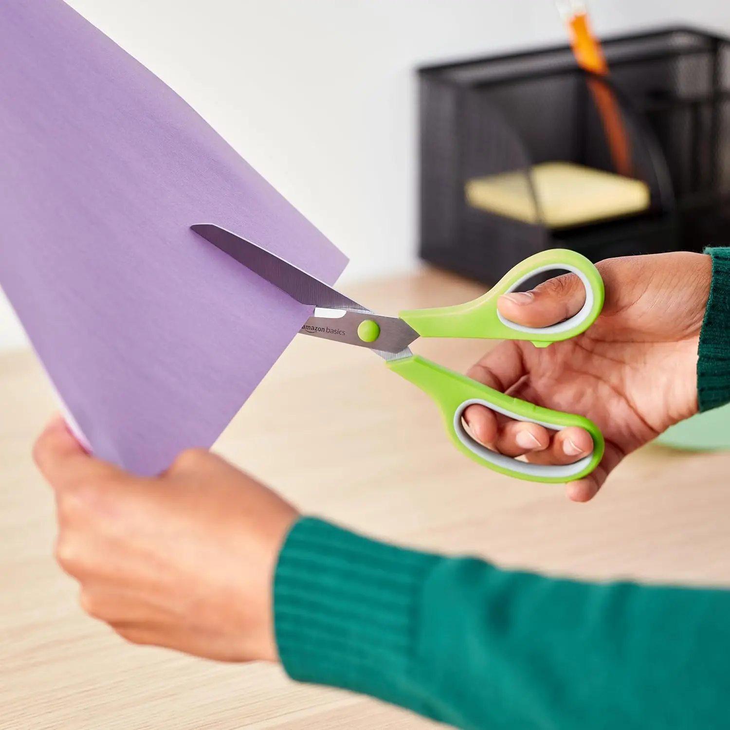 Ножницы makeasy из нержавеющей стали для офиса - Фотография_6