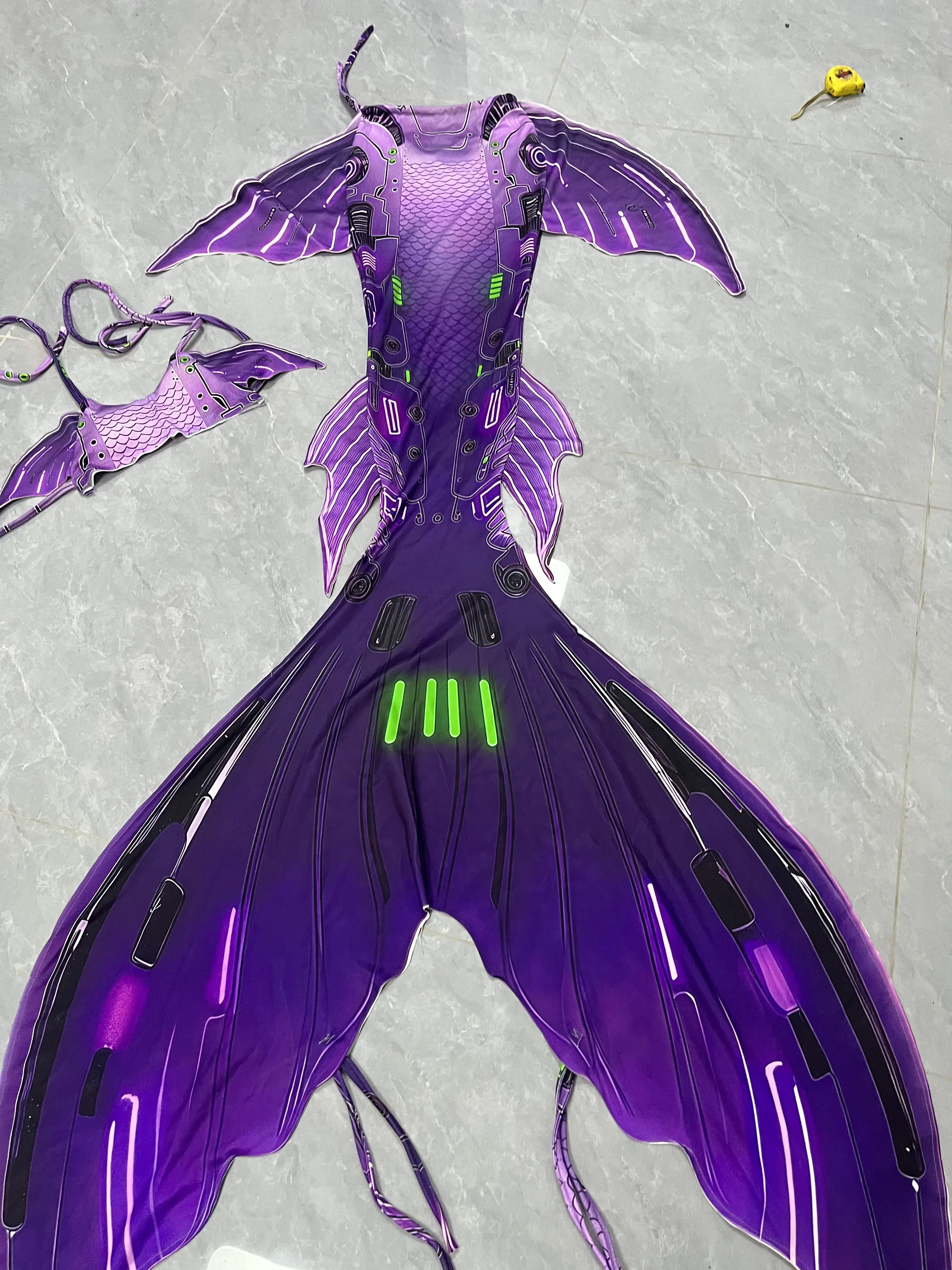 Новый аквариумный ролевой костюм с хвостом русалки - Фотография_2