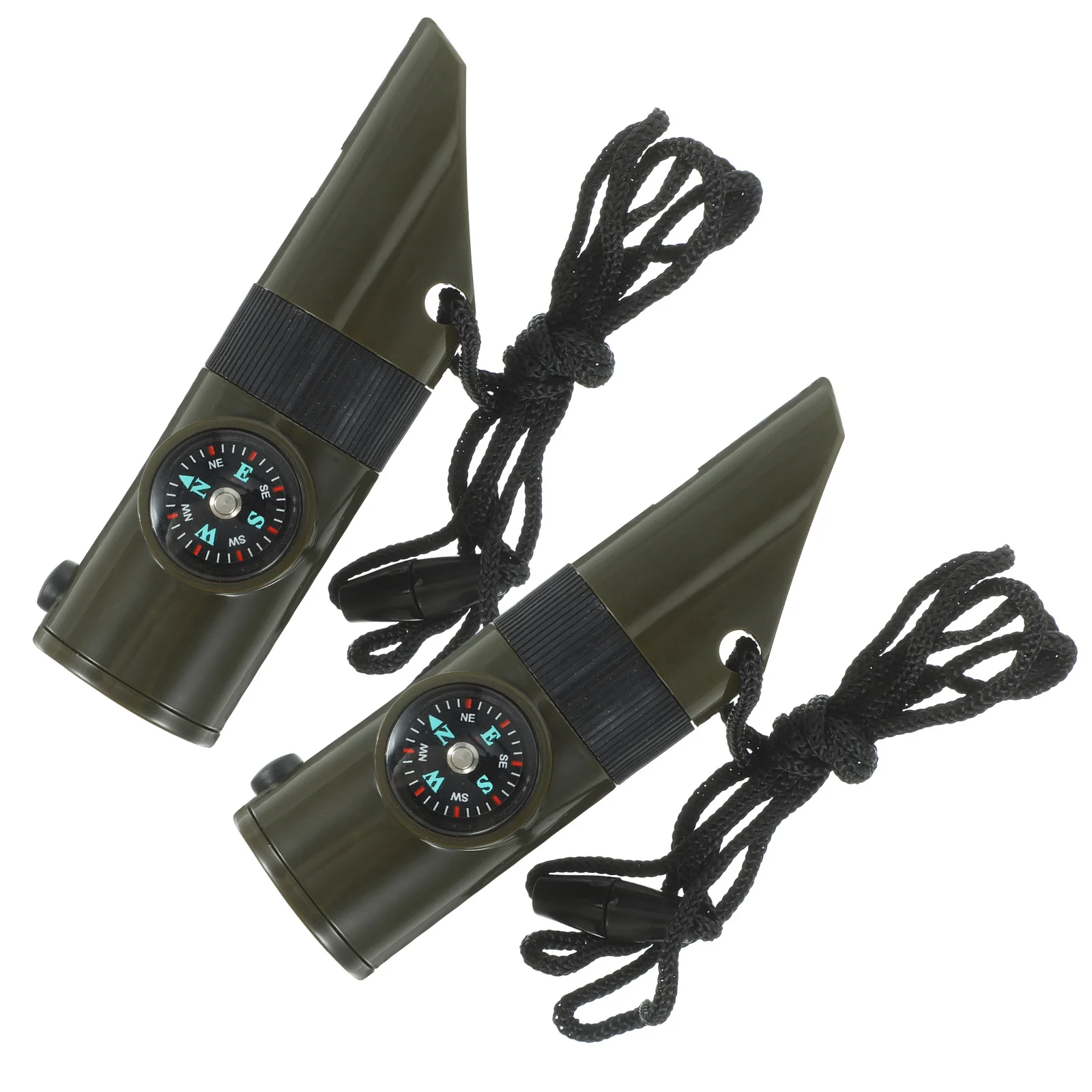 Свисток для выживания с компасом и термометром 7 в 1 - Фотография_5