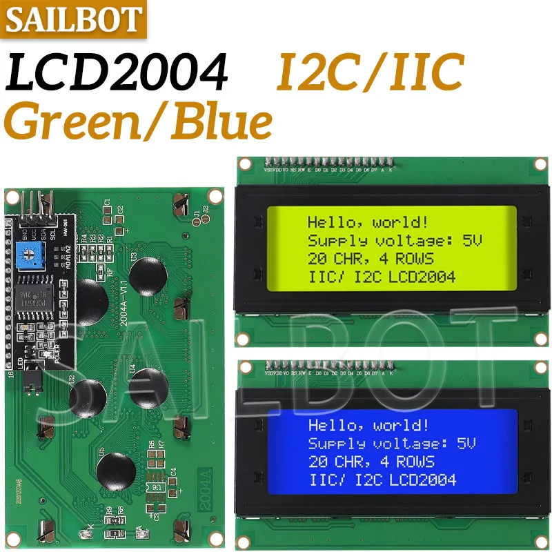 Lcd2004 + i2c lcd2004 20x4 2004a
