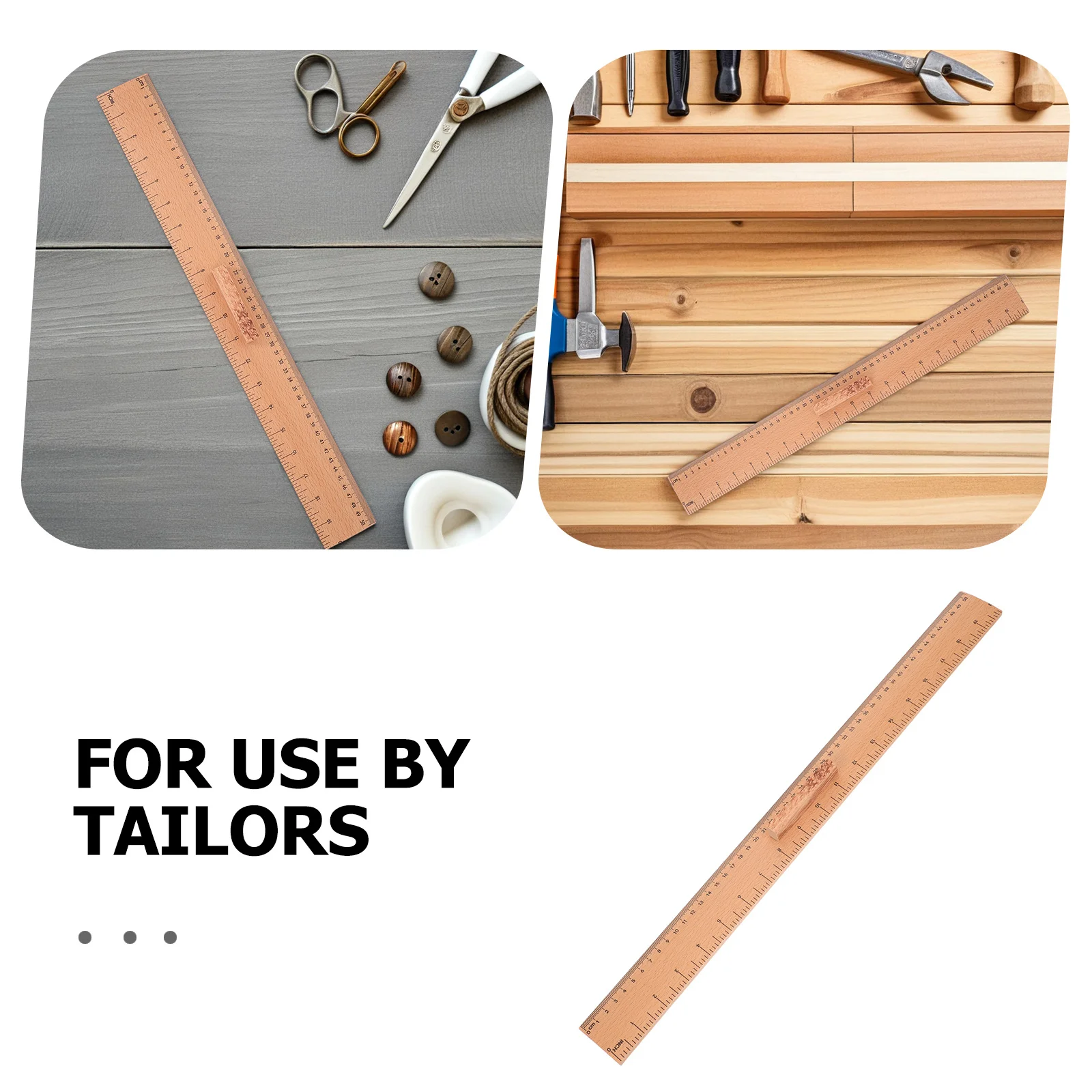 Деревянная линейка для шитья - Фотография_6