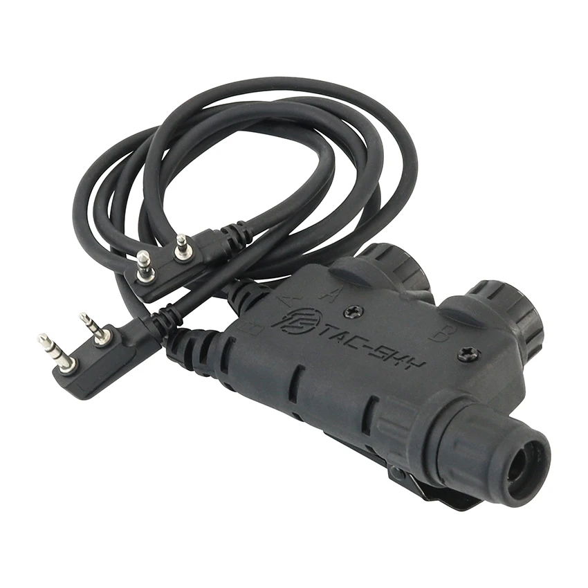 Тактический военный адаптер ts tac-sky dual comm v2 u94 ptt - Фотография_6