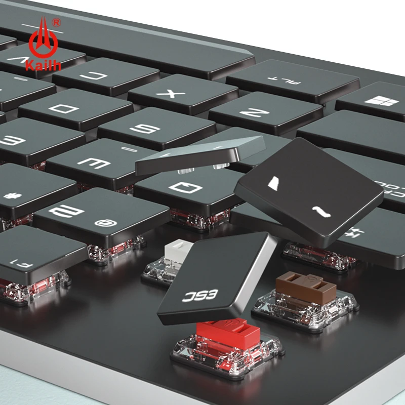 Низкопрофильный переключатель kailh shock 1350 rgb smd forr - Фотография_4