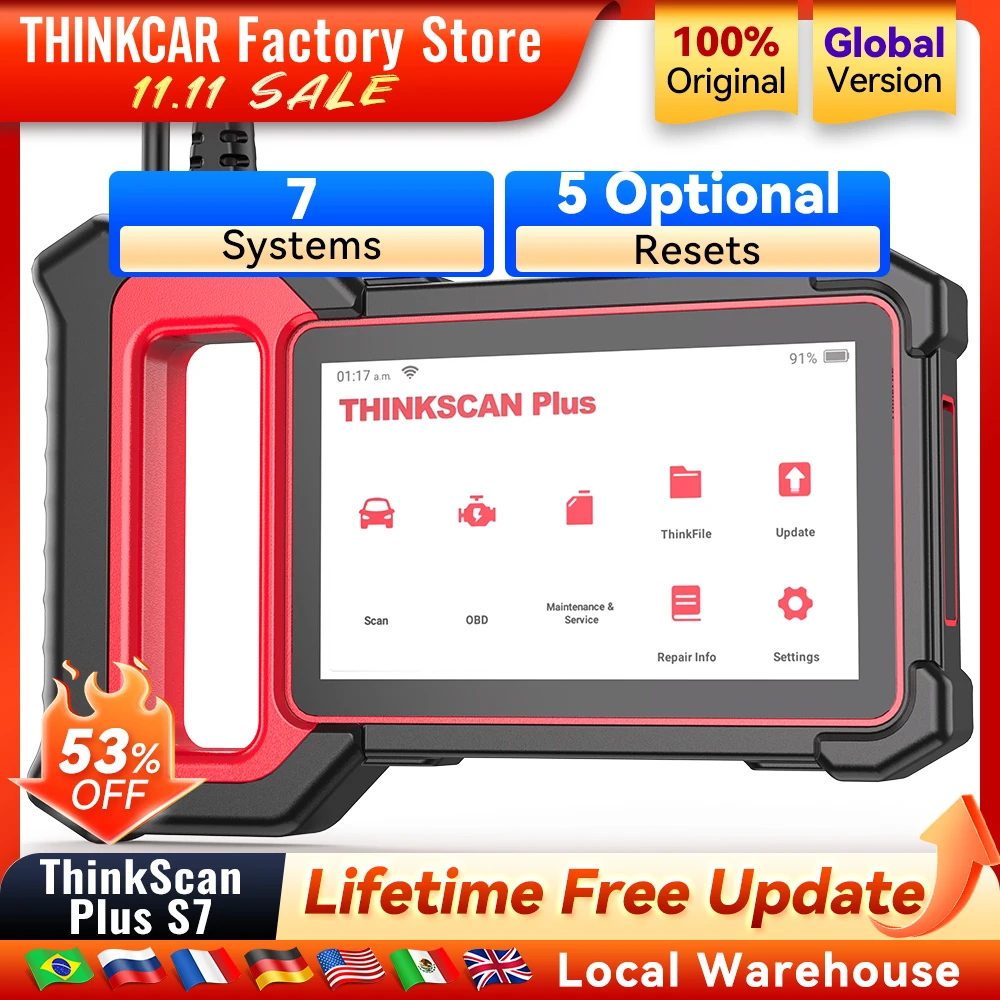 Thinkcar thinkscan plus s7 s6 s4