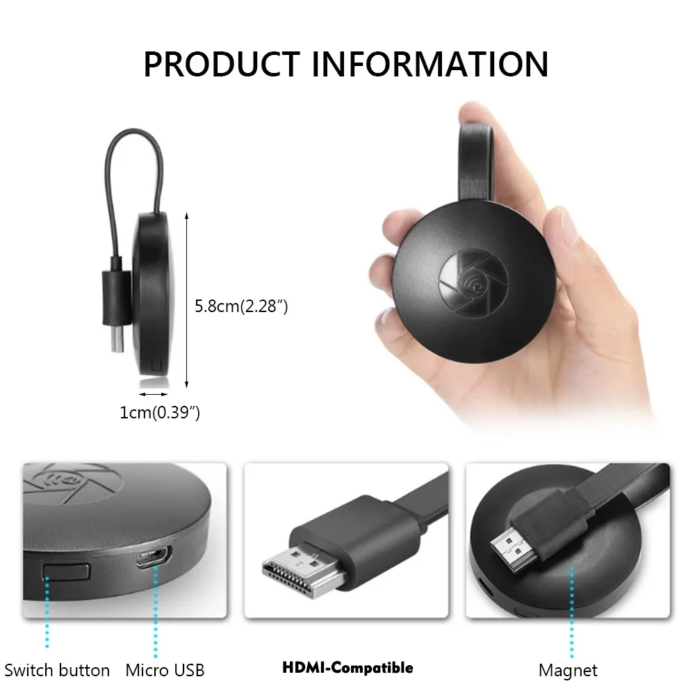 G2 miracast tv dongle wi-fi беспроводная - Фотография_6