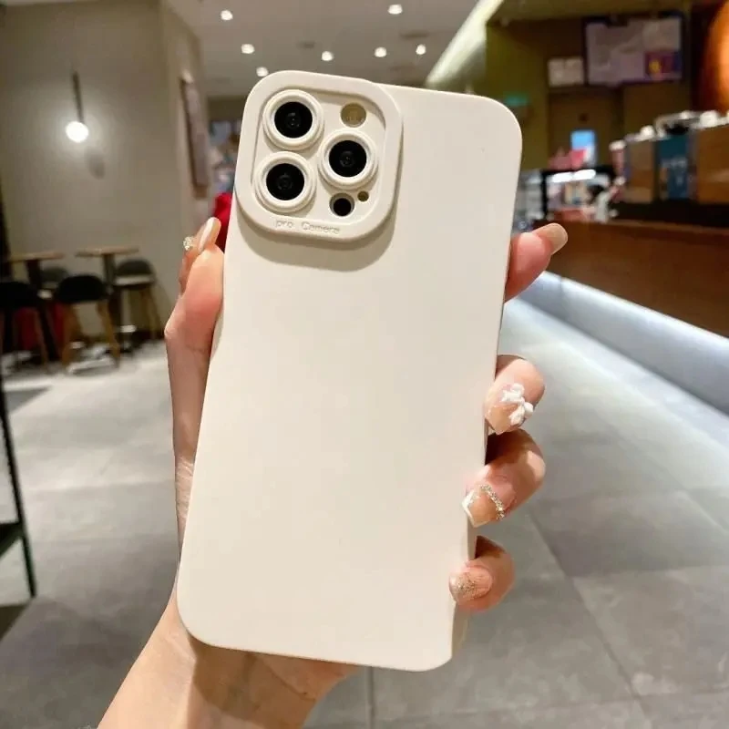 Матовый силиконовый мягкий чехол для телефона для iphone 17 - Фотография_6