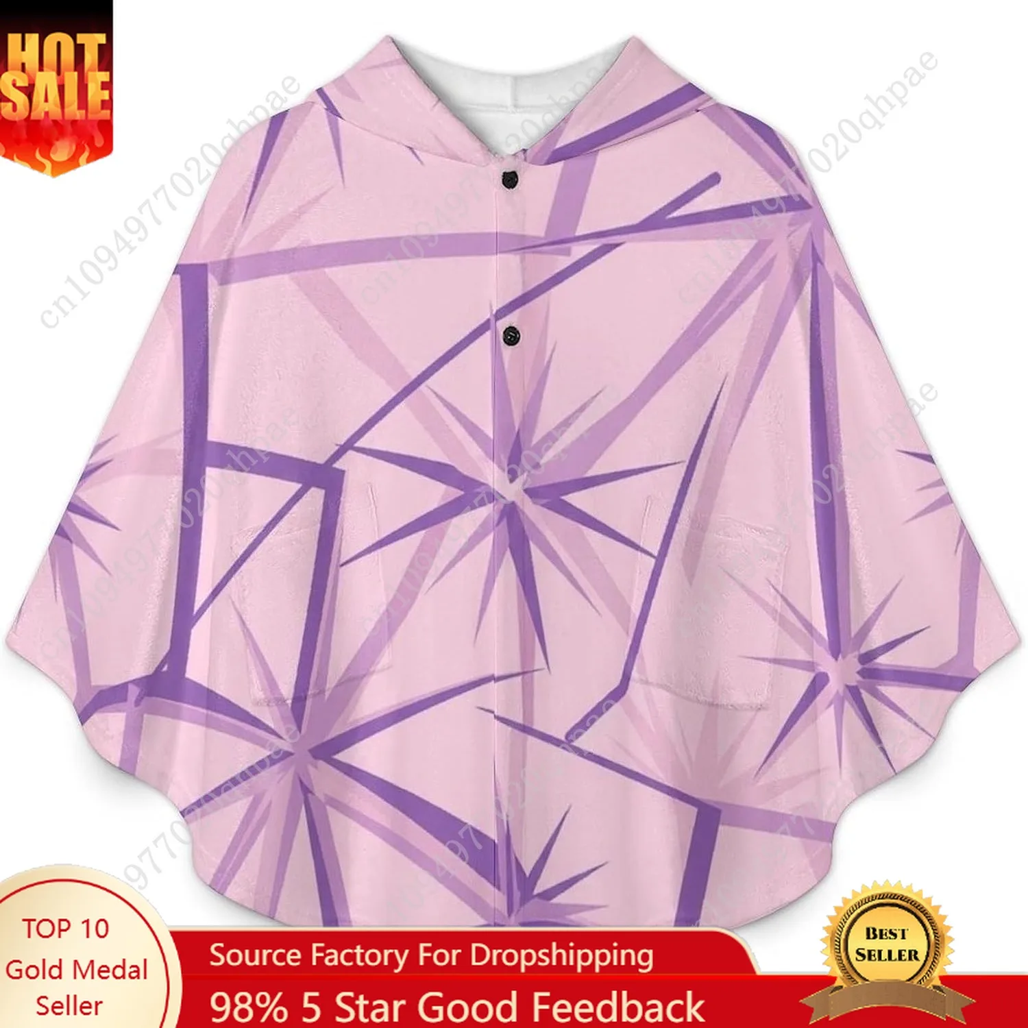 Уютный фланелевой свитер-одеяло