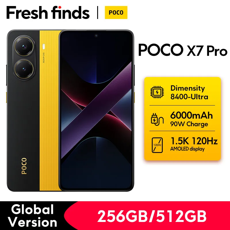 Новейший мобильный телефон poco x7 pro