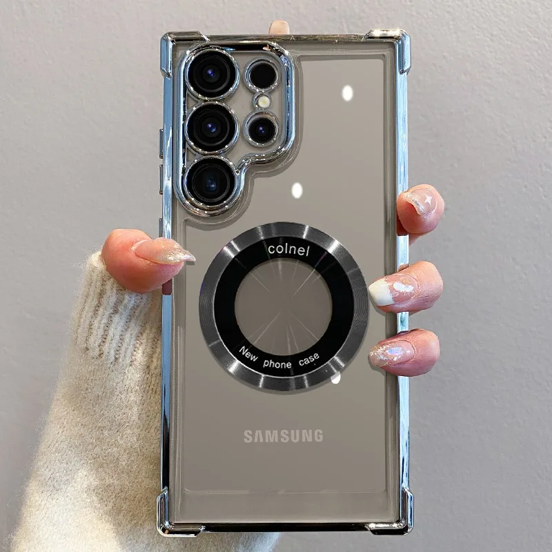 Прозрачные чехлы с покрытием magsafe