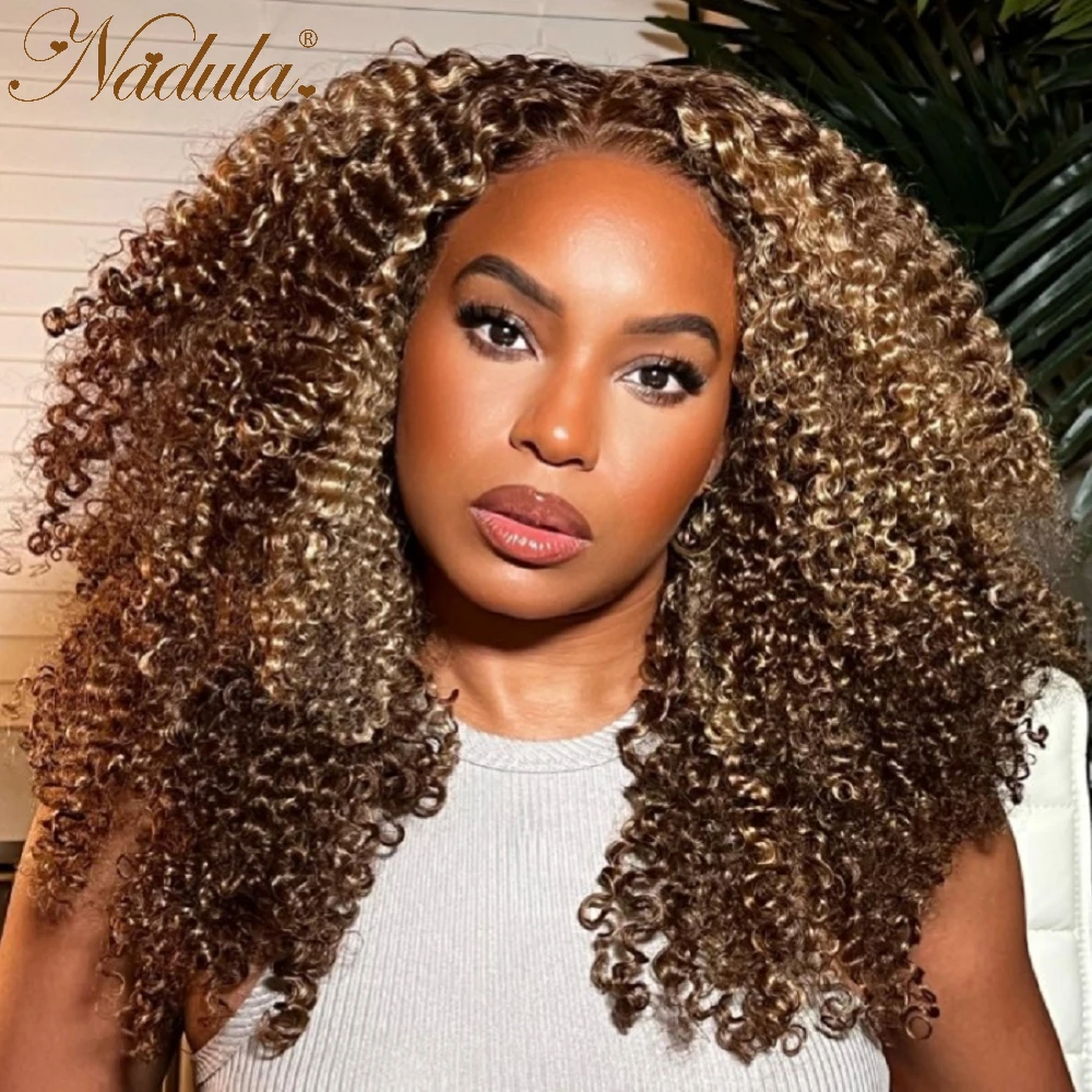 Волосы nadula kinky curly highlight - Фотография_3