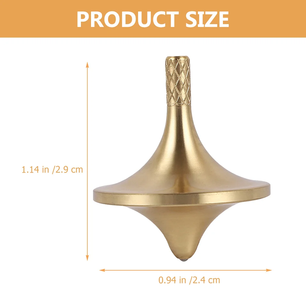 Медный гироскоп, желтый латунный - Фотография_3