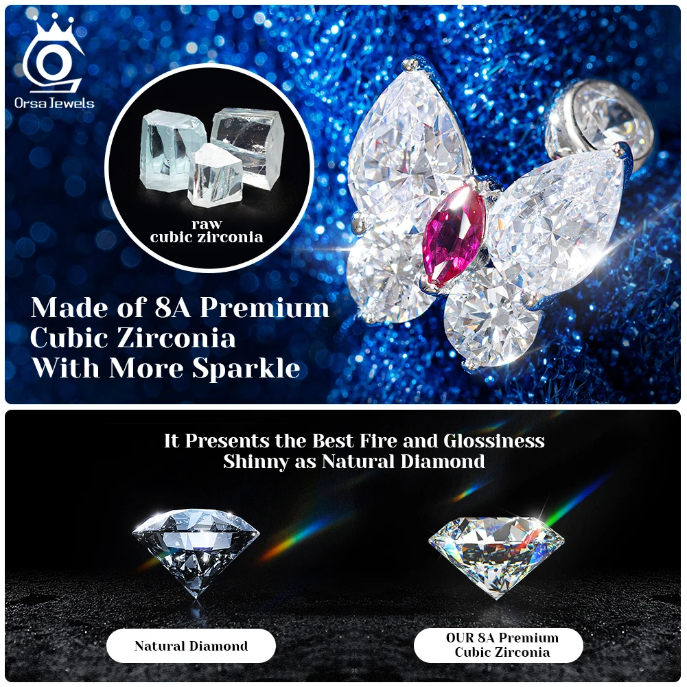 Orsa jewels изысканные серьги с - Фотография_6