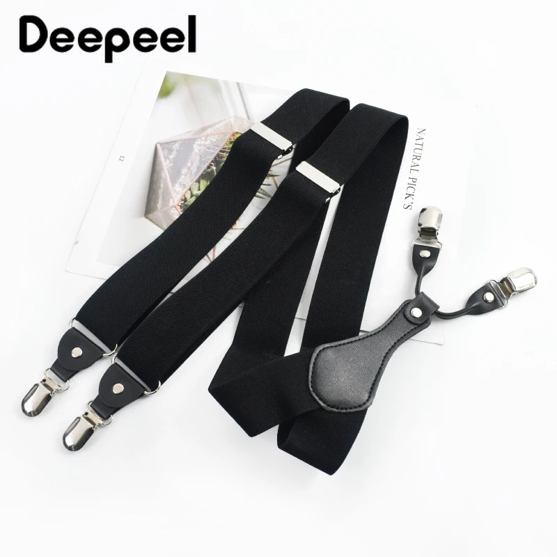 Deepeel мужские подтяжки эластичные - Фотография_5