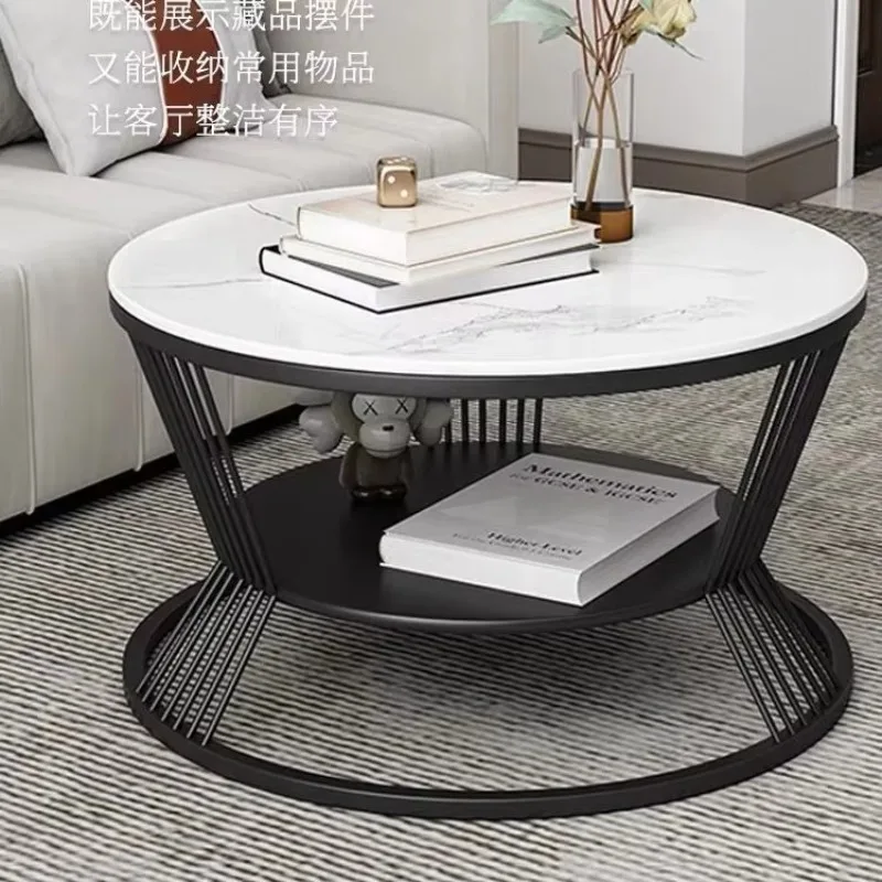 Круглые минималистичные журнальные столики - Фотография_6