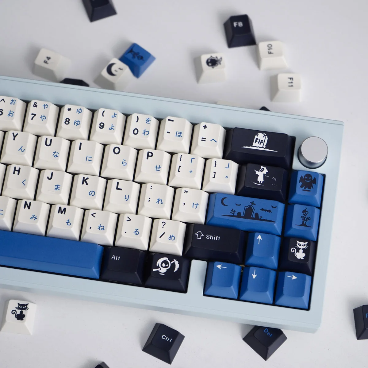 Клавиши gmk 152, полночный полный - Фотография_6