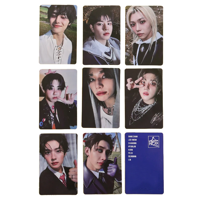 Kpop idol merch photocard new album