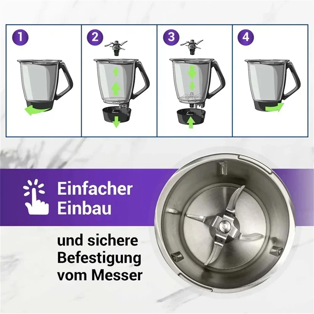 Новый нож tm5 tm6 thermomix для замены кухонного процессора - Фотография_3