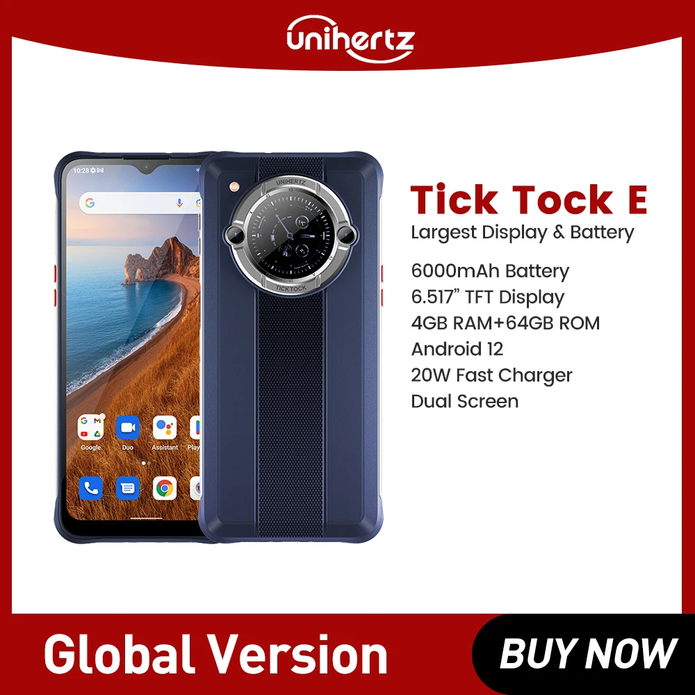 Смартфон unihertz tick tock e на android