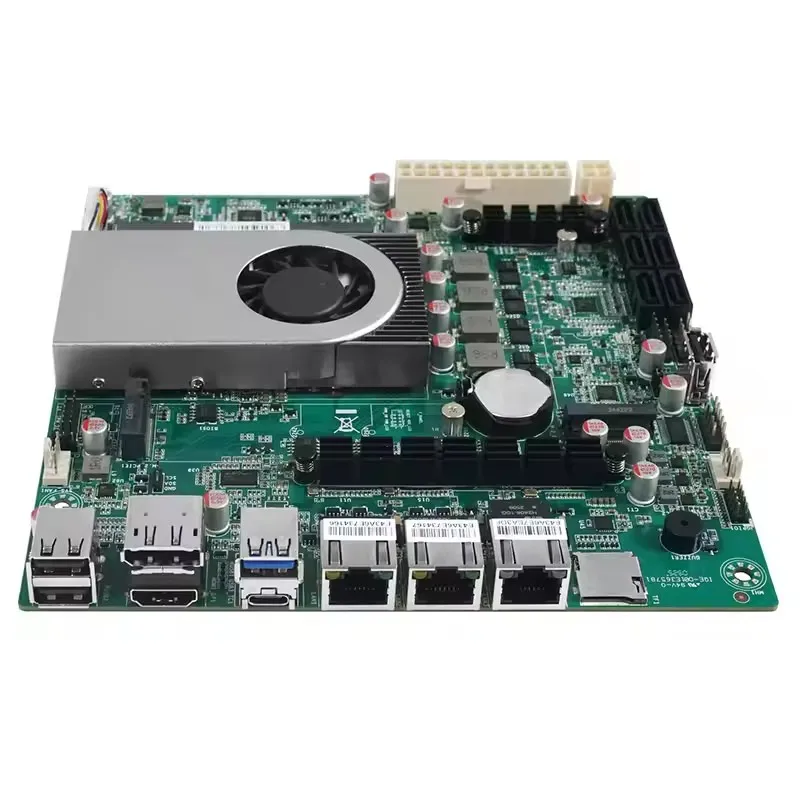 Topton intel twin lake n150 4-ядерная материнская плата itx nas 6 * sata3 - Фотография_4
